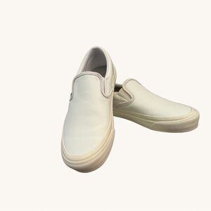Vans Leather Slip-on Shoes